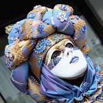 Maschera del carnevale a Venezia