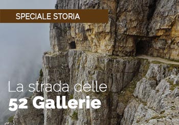 Le 52 gallerie: la guerra nel monte Pasubio