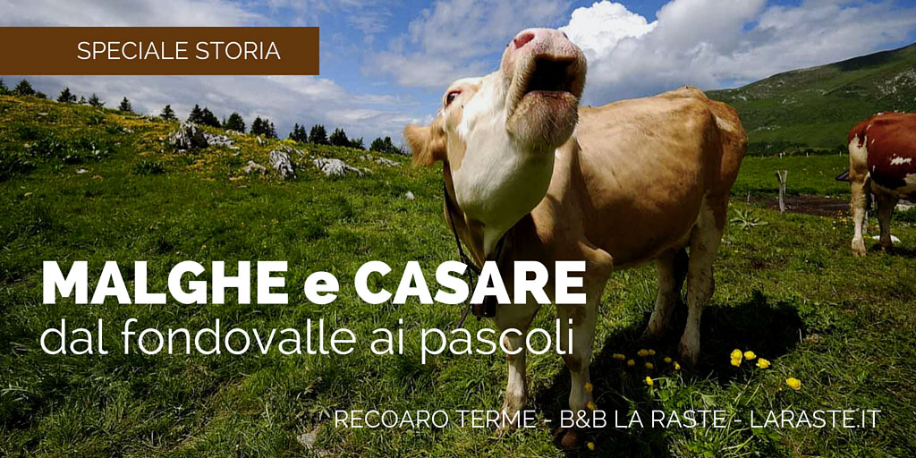 Recoaro Terme: dal fondovalle verso malghe e casare