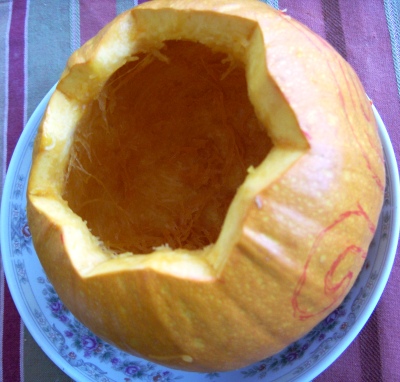 La zucca di Halloween